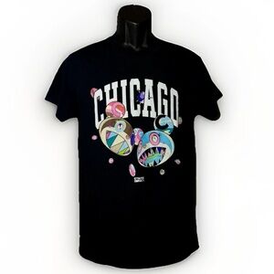 Takashi Murakami x ComplexCon Chicago Discord Bears Monsters Tee Black Sz Small